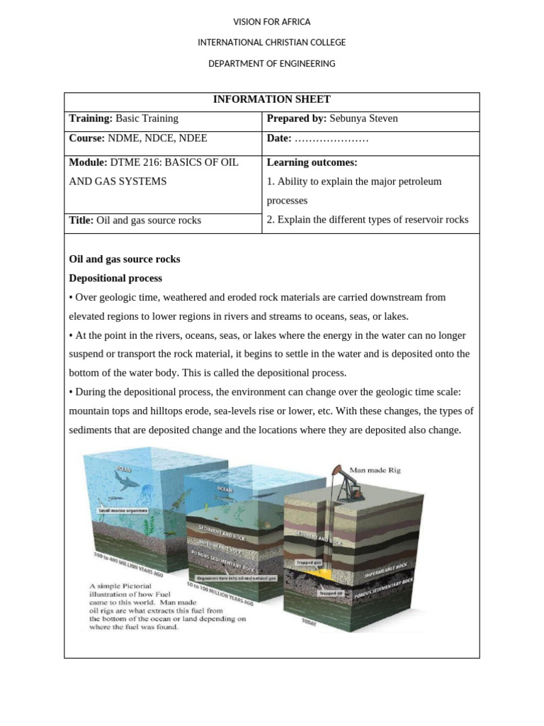 Basics of Oil and Gas Systems Training | PDF | Petroleum Reservoir ...