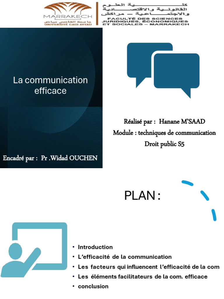 Techniques pour une communication efficace | PDF | Communication non ...
