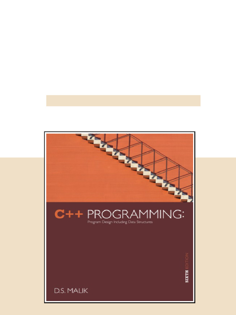 (Ebook) C++ Programming. Program Design Including Data Structures by D ...