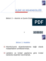 Malzeme Bilimi 3 2008