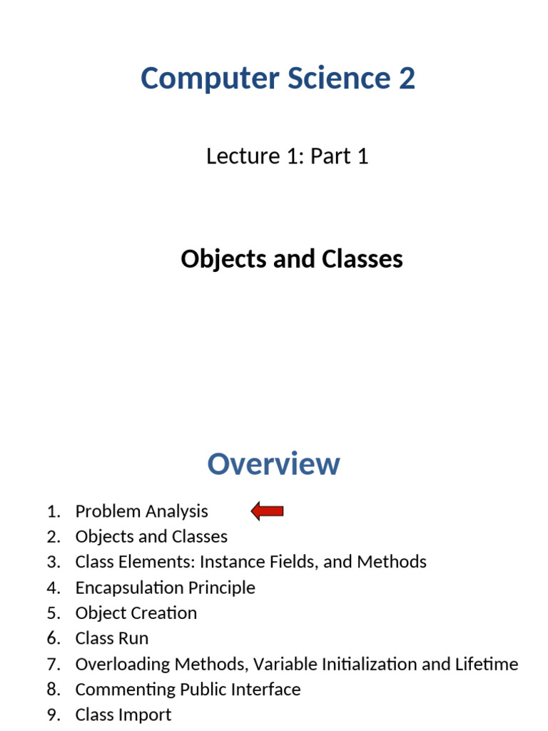 Lecture-2021-01-01_TB | PDF | Method (Computer Programming) | Class ...