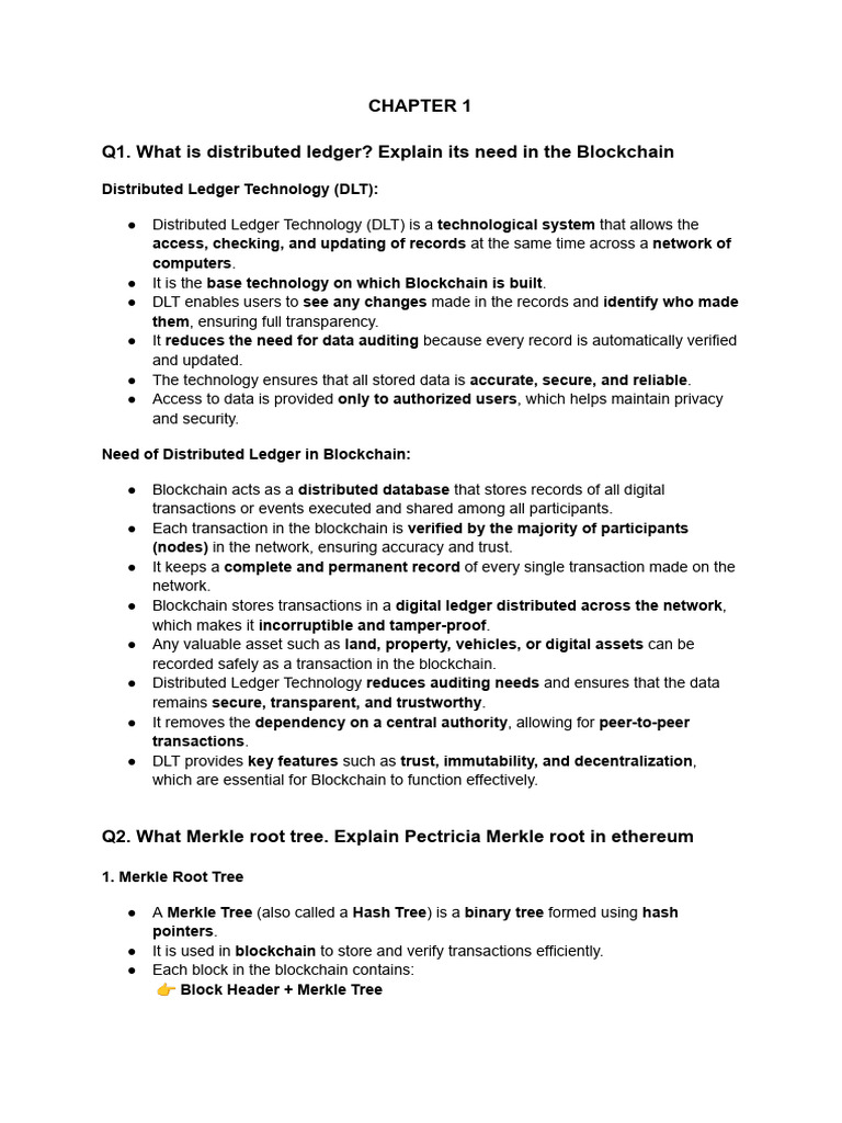 Understanding Distributed Ledger Technology | PDF | Bitcoin | Computing
