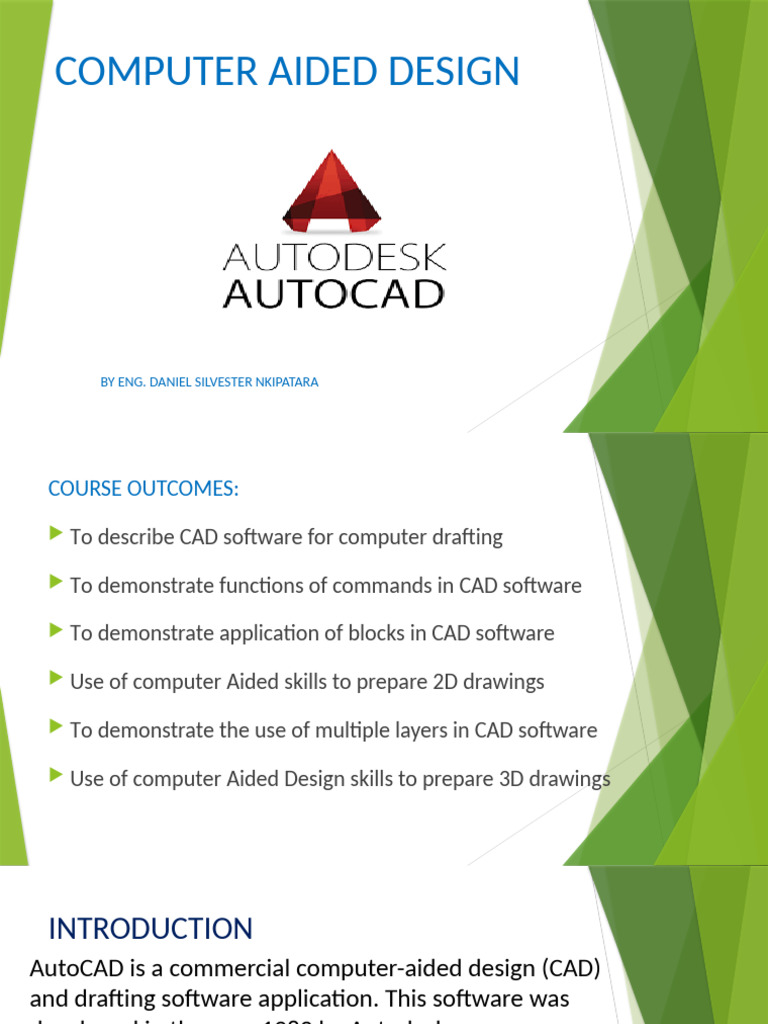 CAD ppt | PDF | Keyboard Shortcut | Computer Aided Design