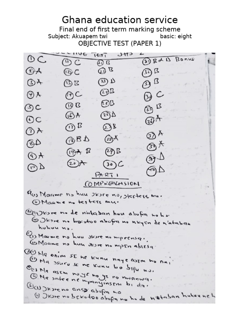 Ak Twi 8 | PDF