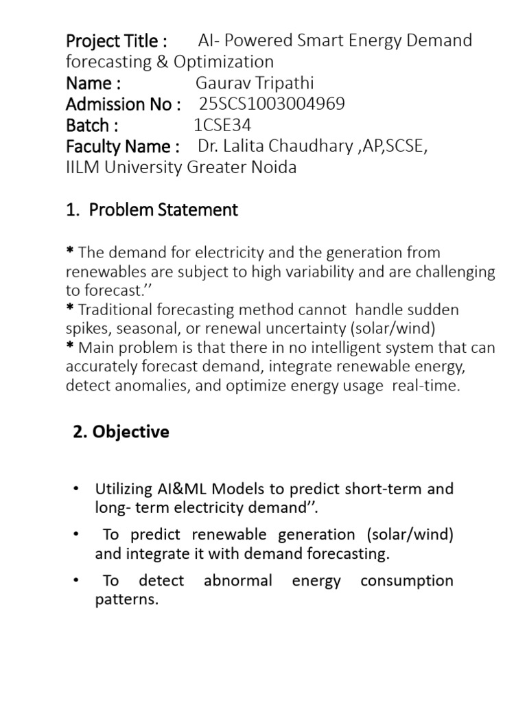 AI-Driven Energy Demand Forecasting | PDF