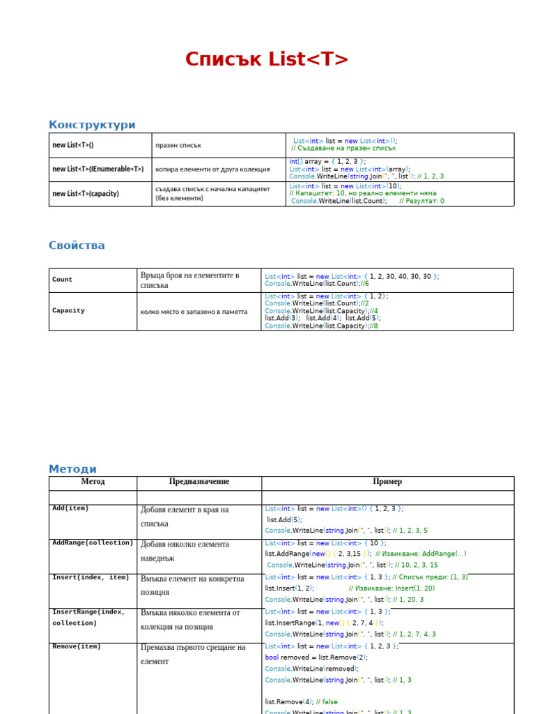 Table List | PDF