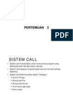 3sistem Call PDF