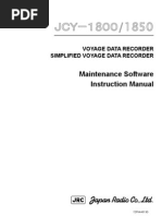 Download JRC-JCY 1800-1850 MAINTENANCE SOFTWARE INSTRUCTION MANUAL by Jude Jerry Pereira SN96580135 doc pdf