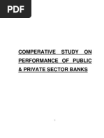 Comperative Study On Performance of Public & Private Sector Banks