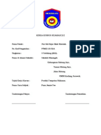 Contoh Folio Geografi Tingkatan 2