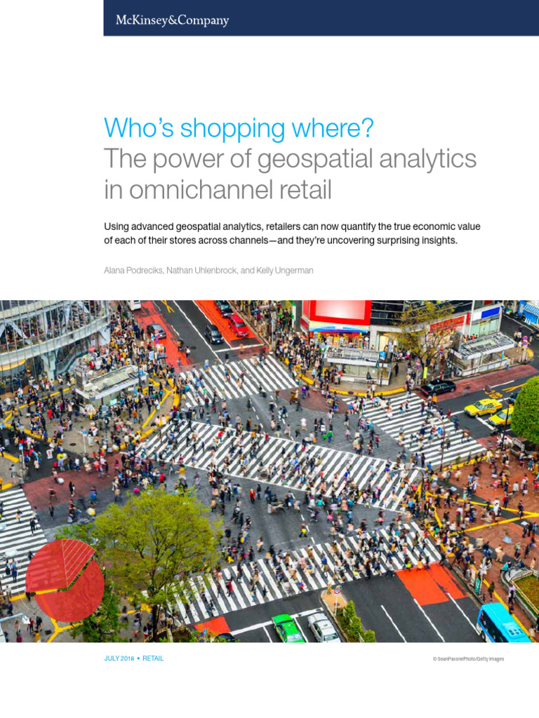 Geospatial Analytics in Retail Insights | PDF | Retail | Analytics
