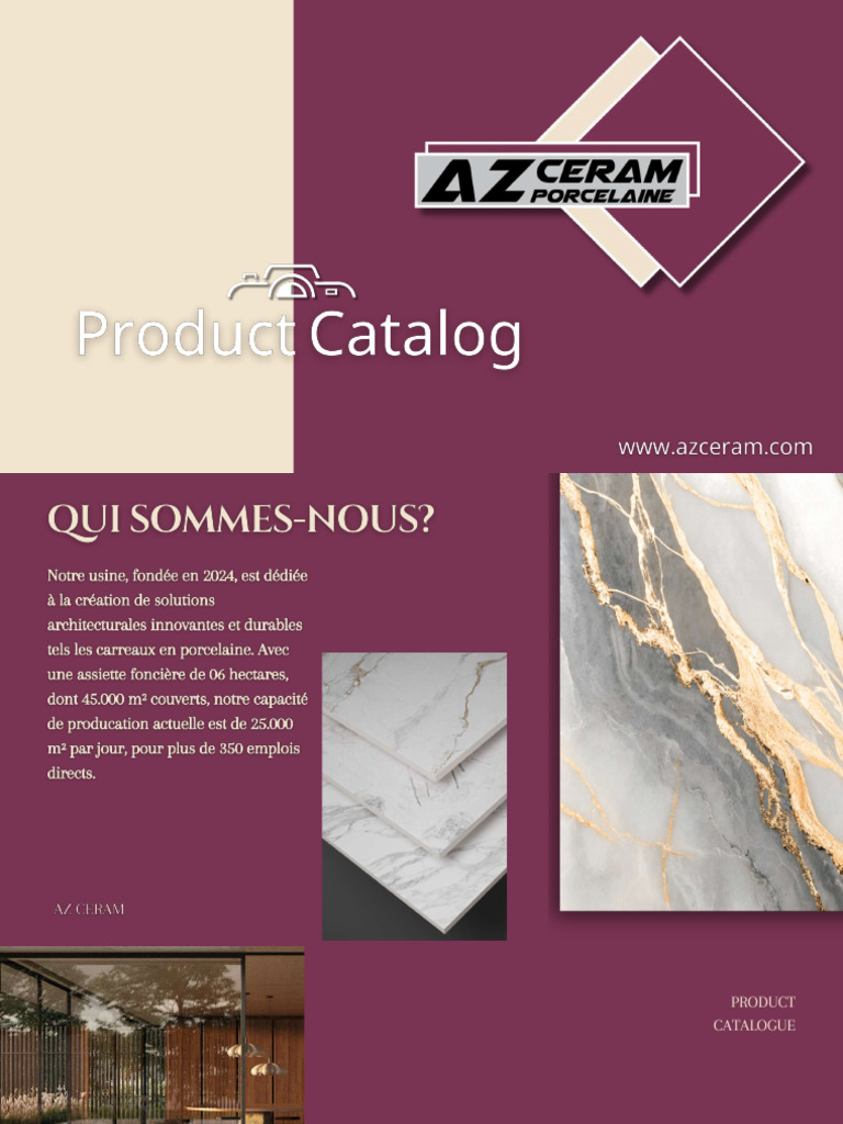 High-Quality Ceramic Tiles by AZ CERAM | PDF
