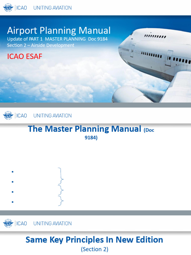 Airside Development Updates in ICAO Manual | PDF | Airport | Runway