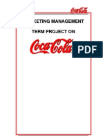 90158958 Marketing Management Coca Cola