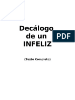 Decálogo de Un Infeliz