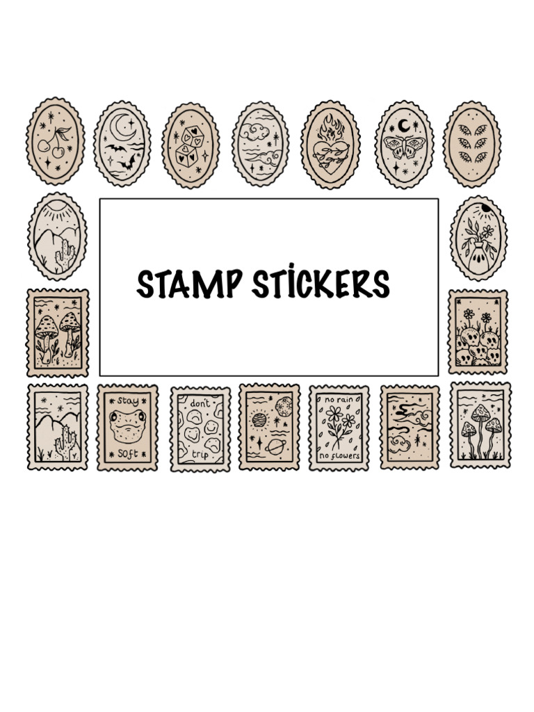 Stamp Stickers | PDF