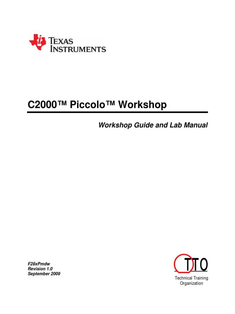 C28x Piccolo PDF Instruction Set Microcontroller