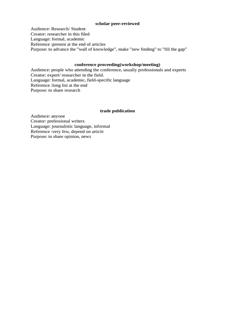 Understanding Scholarly Publications | PDF