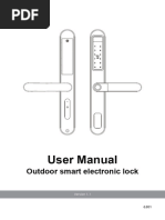 Smart Lock Operation Manual | PDF | Password | Computing