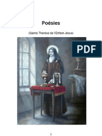 Poesies de Sainte Therese de Lisieux
