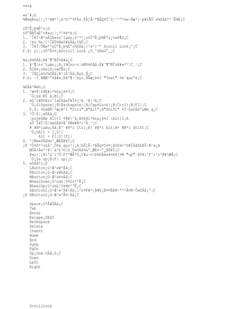 War 3 Custom Key Read Me Text Input Output