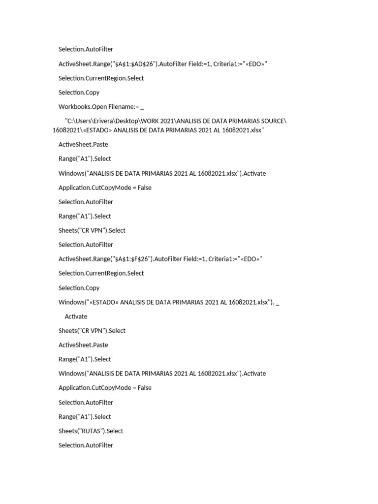 Macro | PDF | Microsoft Windows | Software