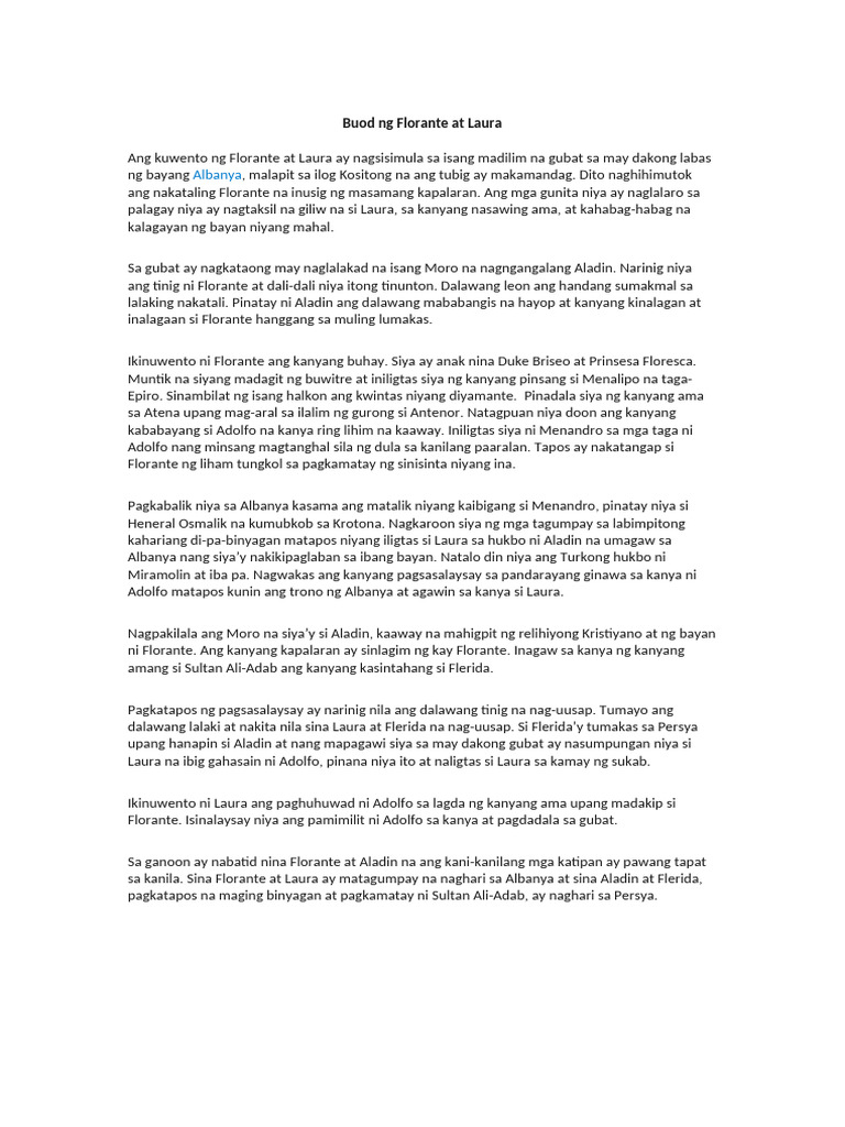 Buod | PDF