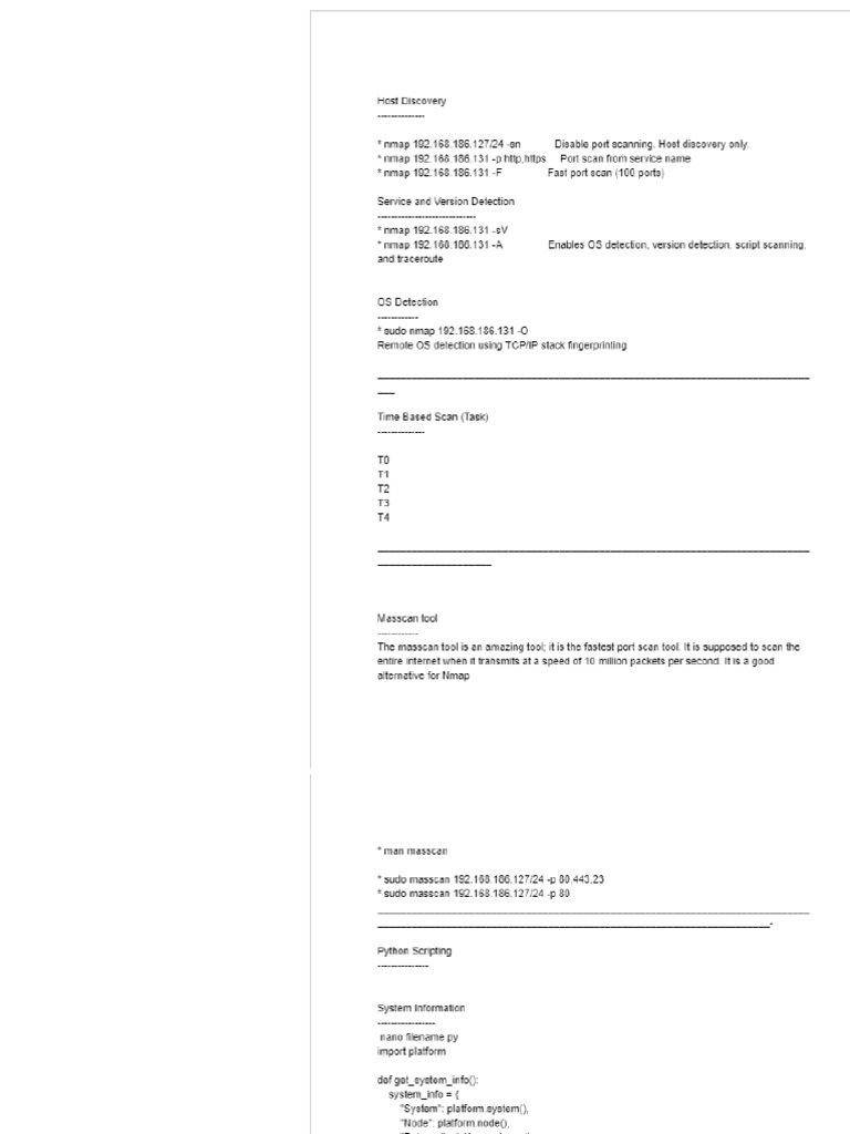Scaning Lecture 2 | PDF