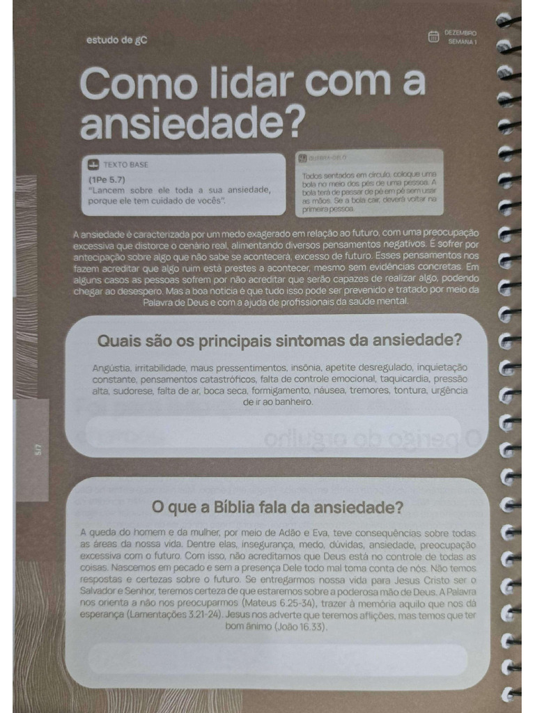 Como Lidar Com A Ansiedade | PDF