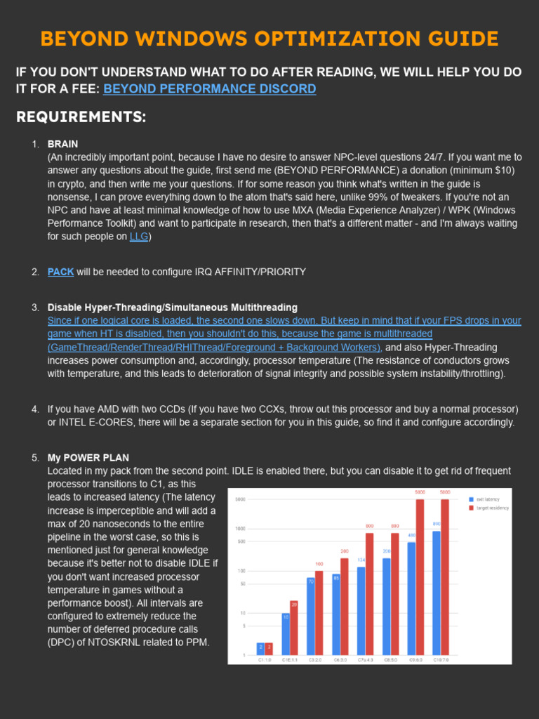Windows Optimization Techniques Guide | PDF | Cpu Cache | Thread ...