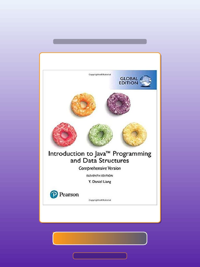 Test Bank of Introduction to Java Programming and Data Structures ...