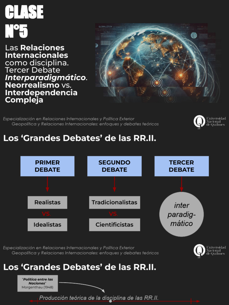 Las RRII Como Disciplina | PDF | Guerra Fría | Geopolítica