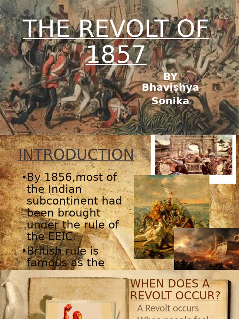 The Revolt of 1857 | PDF