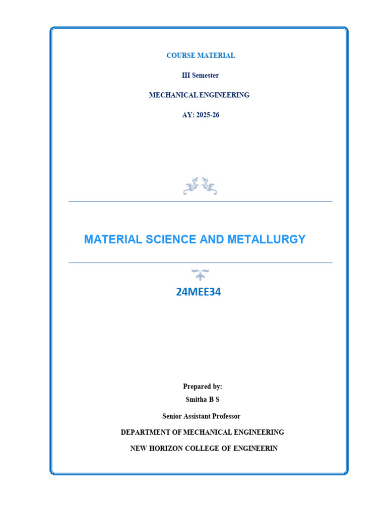 msm-module 4 | PDF | Iron | Steel
