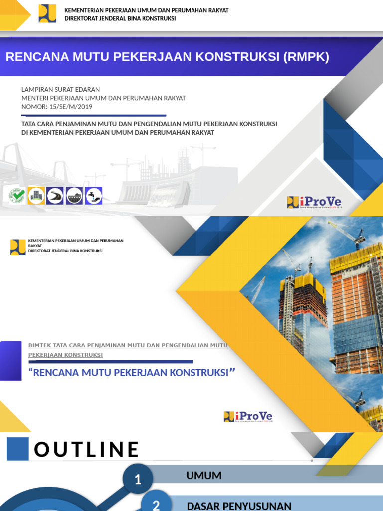 Panduan RMPK Konstruksi PUPR 2019 | PDF