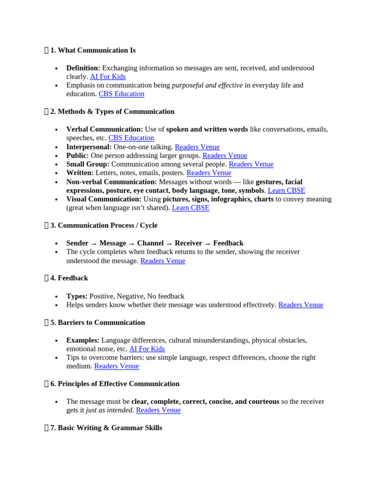 Communication Skills and Techniques Guide | PDF