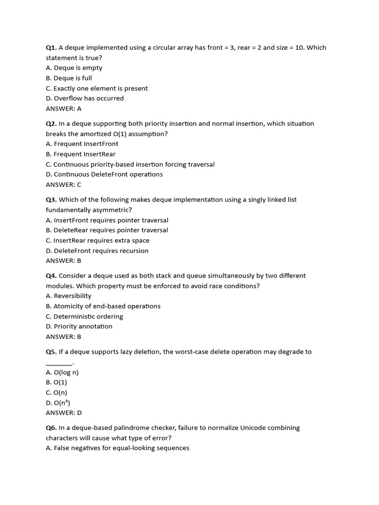 DS practical question bank | PDF