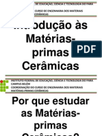 Introdução Às Matérias-Primas Ceramicas