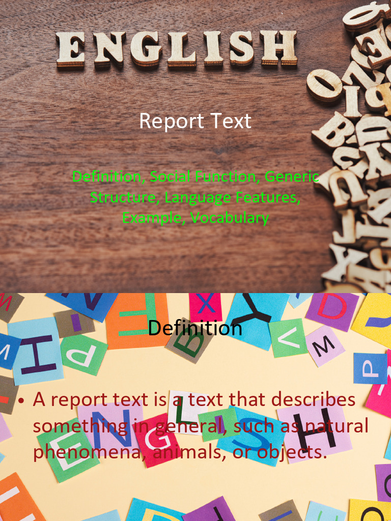 Report Text Presentation | PDF