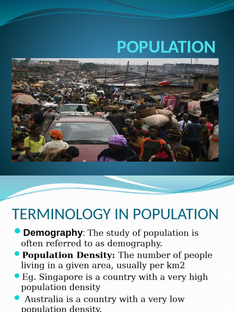 Population | PDF | Birth Rate | Retirement