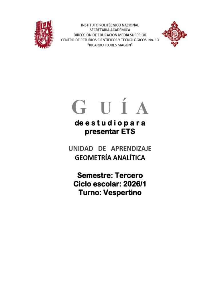 Deestudiopara Presentar ETS: Unidad de Aprendizaje | PDF | Pendiente ...