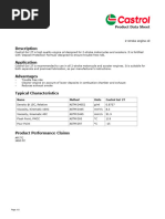 Castrol Transaqua HT2 Data Sheet | PDF | Metals | Stainless Steel