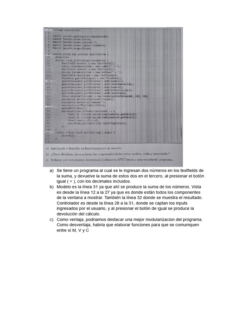 Suma y Operaciones en Programación Modular | PDF