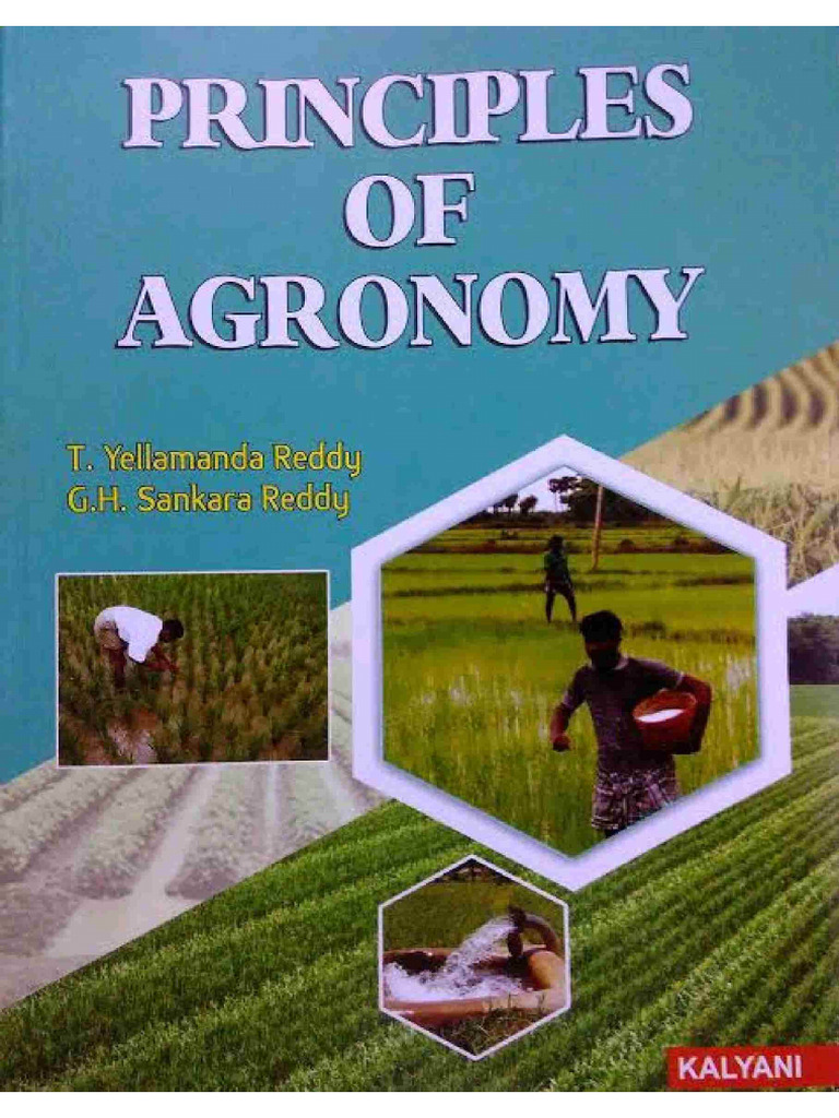 Agronomy Reddy&Reddy | PDF