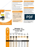 Belconnen - Dickson - City: Accessible Information How To Use This Timetable