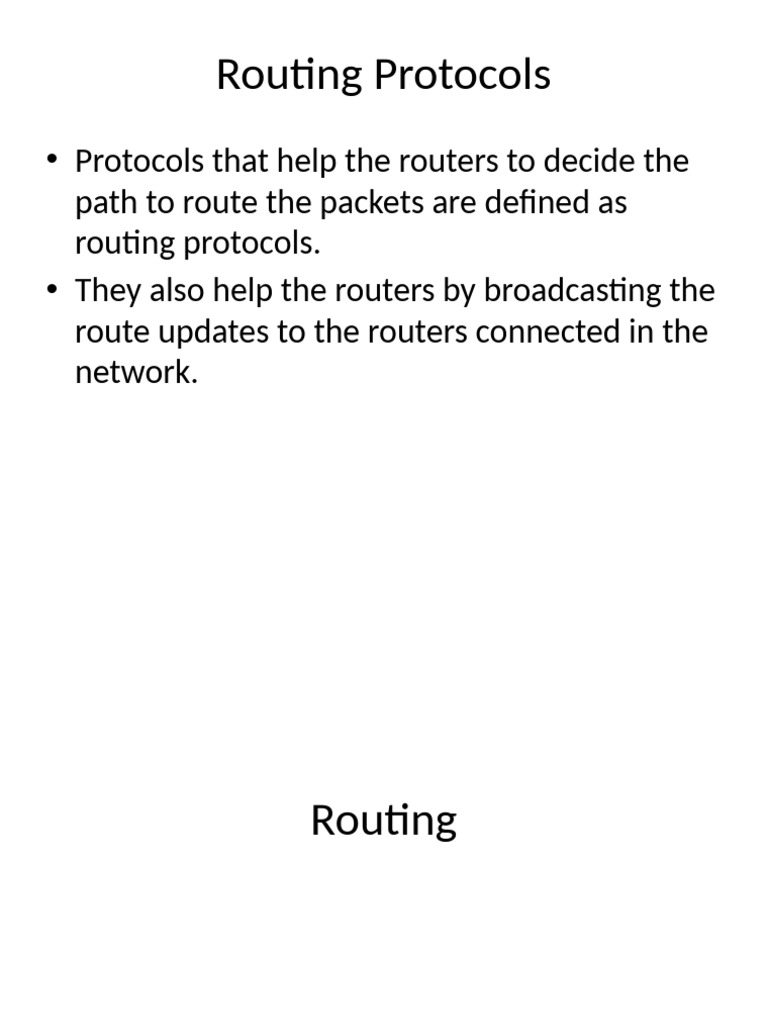 ccnapptt | PDF | Routing | Internet Protocols