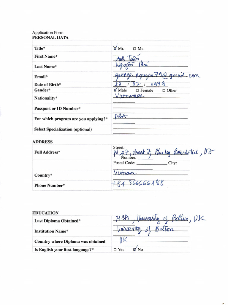 Application DBA | PDF