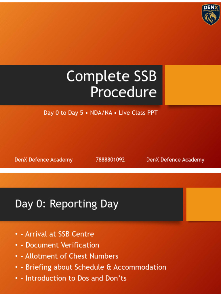 Complete SSB Procedure Overview | PDF