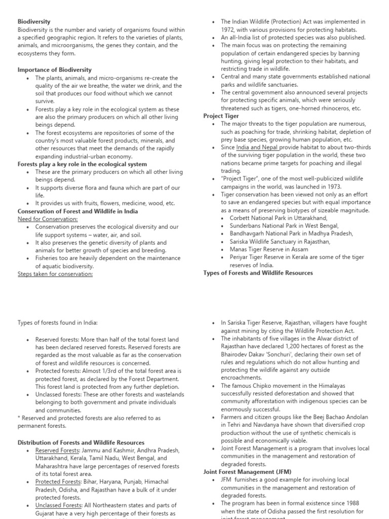 Biodiversity | PDF | Biodiversity | Ecosystem