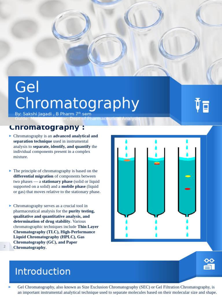Gel Chromatography Explained: Principles & Applications | PDF ...